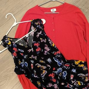 BUTTERFLY ROMPER SET